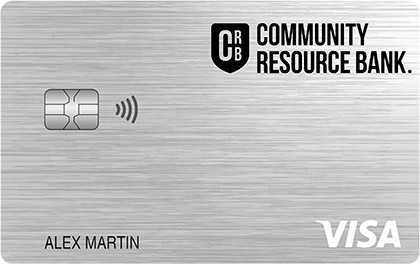 community resource bank credit card